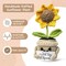 Mini Birthday Gifts for Mom, Mom Gifts from Daughters Remember I Love You MOM, Handmade Crochet Cute Small Sunflower Gifts, Gift for Mom from Daughter, Son, Mothers Day for Mom
